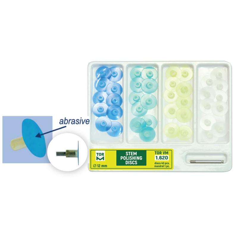 کیت دیسک پرداخت بدون مرکز 40 عددی 4 رنگ تور وی ام Torvm