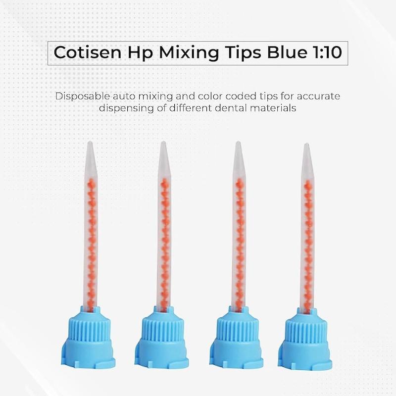 میکسینگ تیپ آبی نارنجی ماده روکش موقت 50 عددی  10:1 - Cotisen