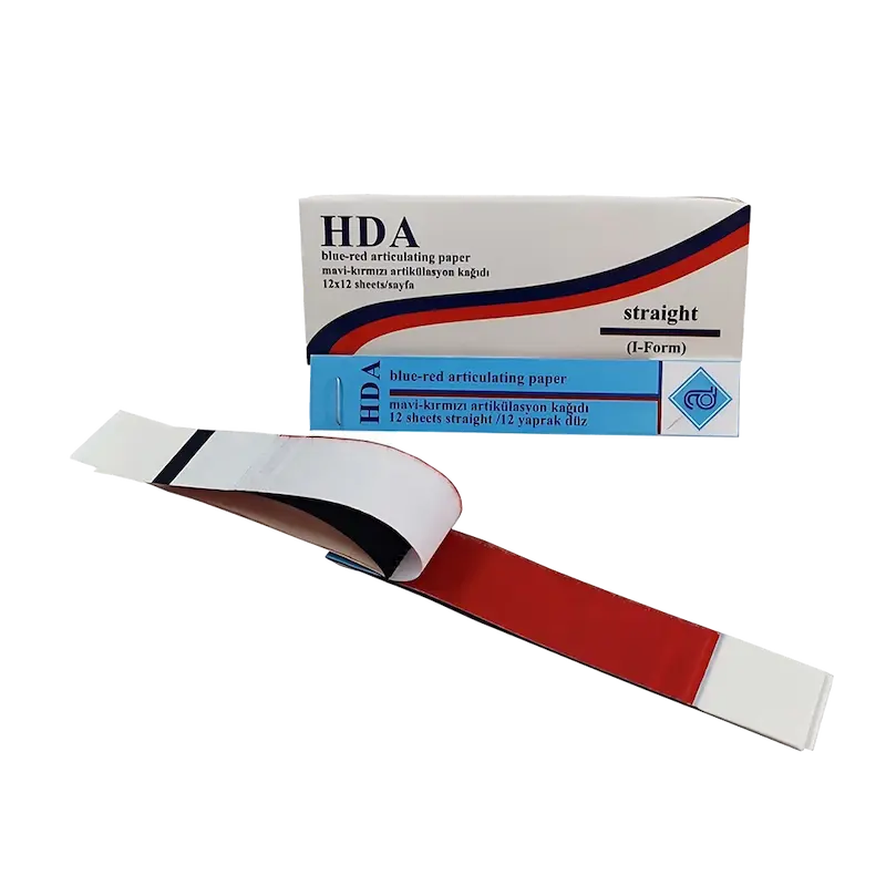 کاغذ آرتیکلاتور دورنگ مستقیم (کاغذ کاربن)  HDA Articulating Paper 