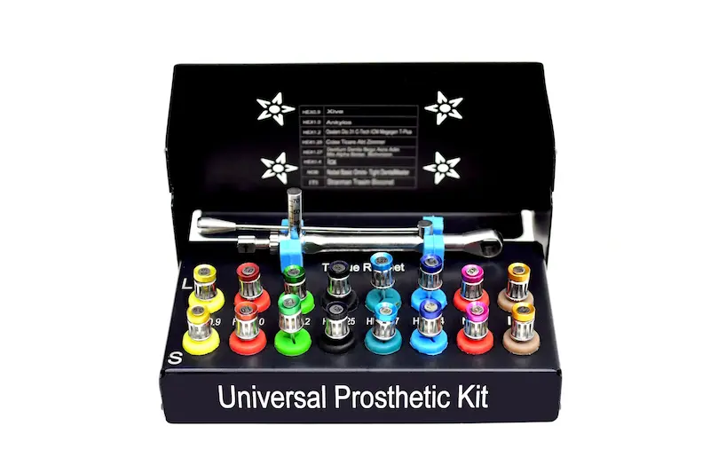 <img src="screw-driver-prosthesis-kit-metal.jpg" alt="کیت کامل اسکرو درایور و ابزار فلزی برای پروتز دندان در دنداب">