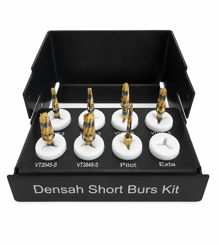 کیت اسئودنسیفیکیشن (فرز هاى کوتاه) | Osseodensification Short burs kit
