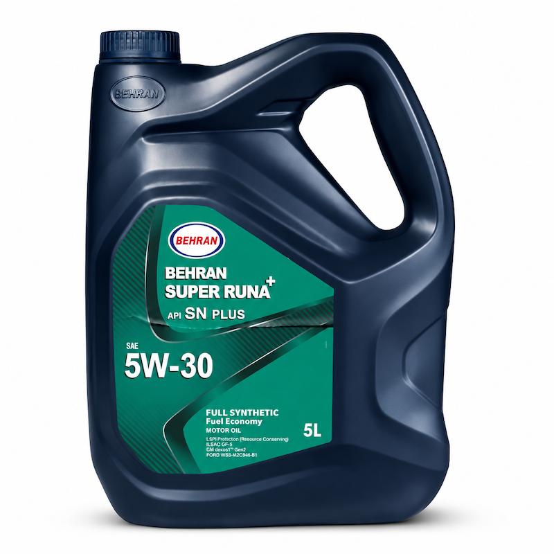روغن موتور 5 لیتری بهران سوپر رانا SN+ 5w30