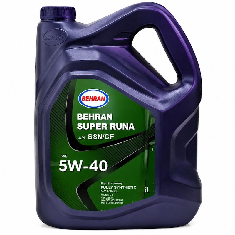 روغن موتور بهران سوپر رانا 5w40 پنج لیتری