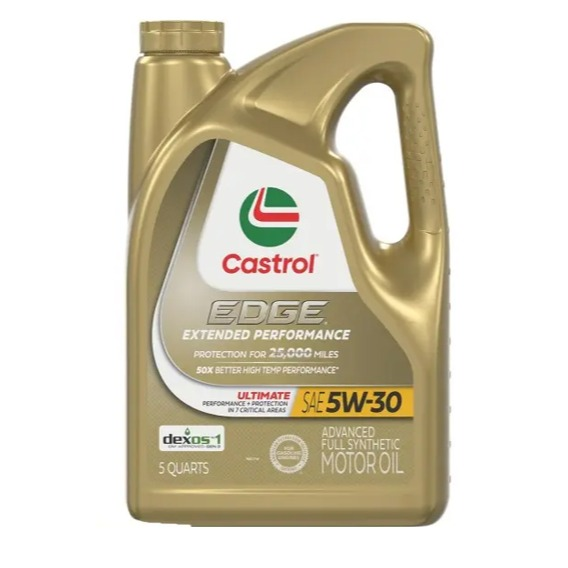 روغن موتور کاسترول 5w-30 EDGE طلایی حجم 4.7 لیتر