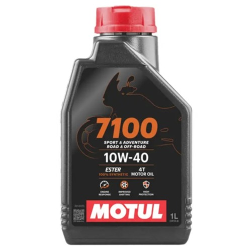 روغن موتور سیکلت موتول 7100 10W-40 4T حجم یک لیتر