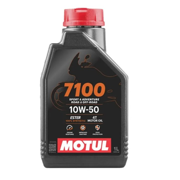 روغن موتور سیکلت موتول 7100 10W-50 4T حجم یک لیتر