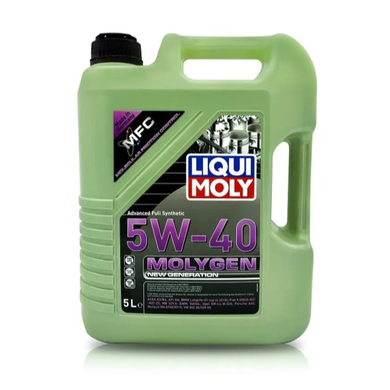 روغن موتور لیکومولی مولی ژن 5w-40 SN حجم پنج لیتر