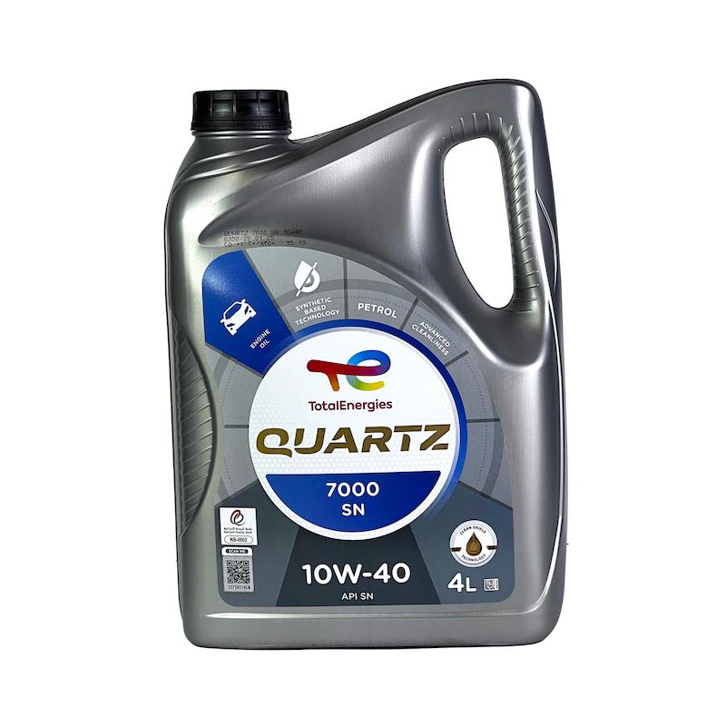 روغن موتور توتال 10W-40 حجم چهار لیتر (SN)