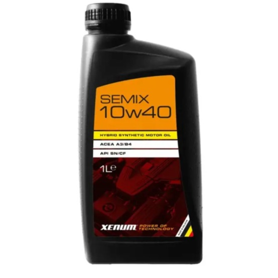 روغن موتور زنوم 10W-40 SEMIX حجم یک لیتر