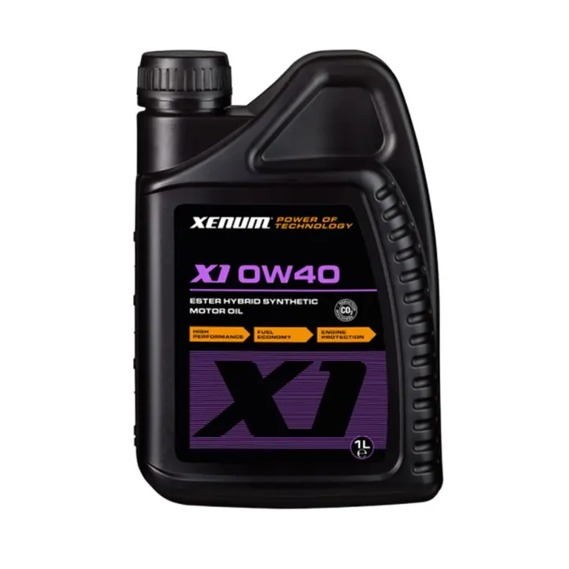 روغن موتور زنوم 10W-40 SEMIX حجم یک لیتر-کپی