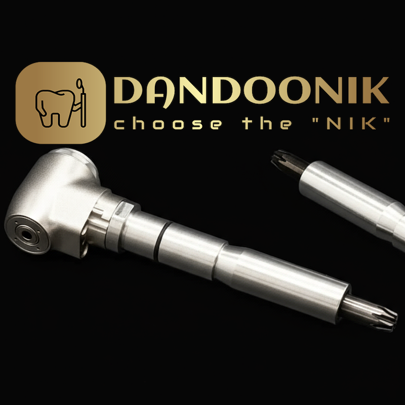 هد کامل آنگل افزاینده 1به5پوش‌باتن(فشاری) فایبراپتیک NSK سری Ti-Max 