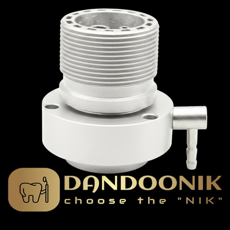 رزوه‌ی ایرموتور دو سوراخ آب از خارج دندان‌پزشکی تیپ 1