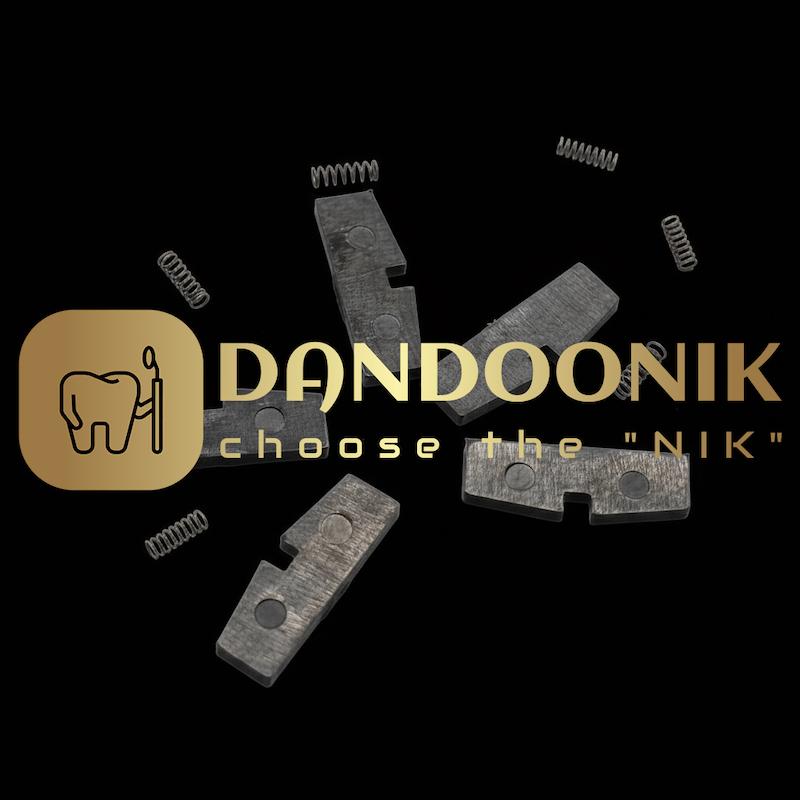 ست 5تکه فیبر و فنر ایرموتور دندان‌پزشکی