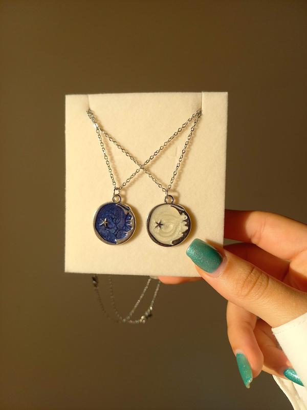 ست گردنبند ماه و ستاره