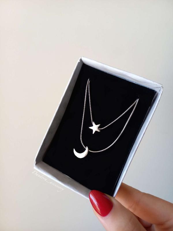 گردنبند ماه و ستاره