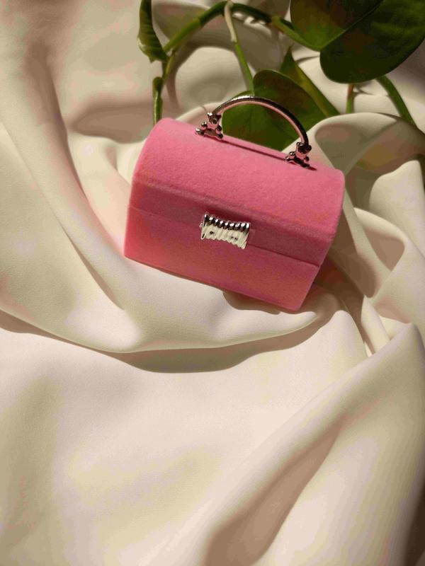 باکس انگشتر کیف صورتی 👜🎀
