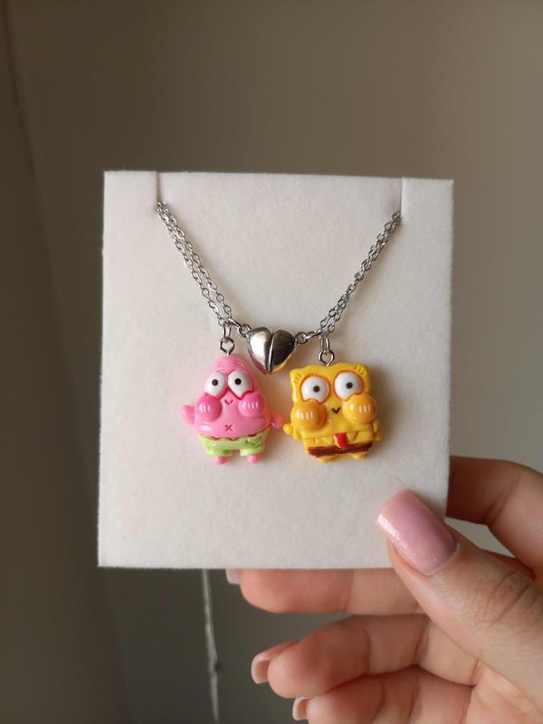 ست گردنبند باب اسفنجی و پاتریک