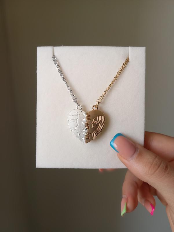 ست گردنبند قلب آهنروبایی 