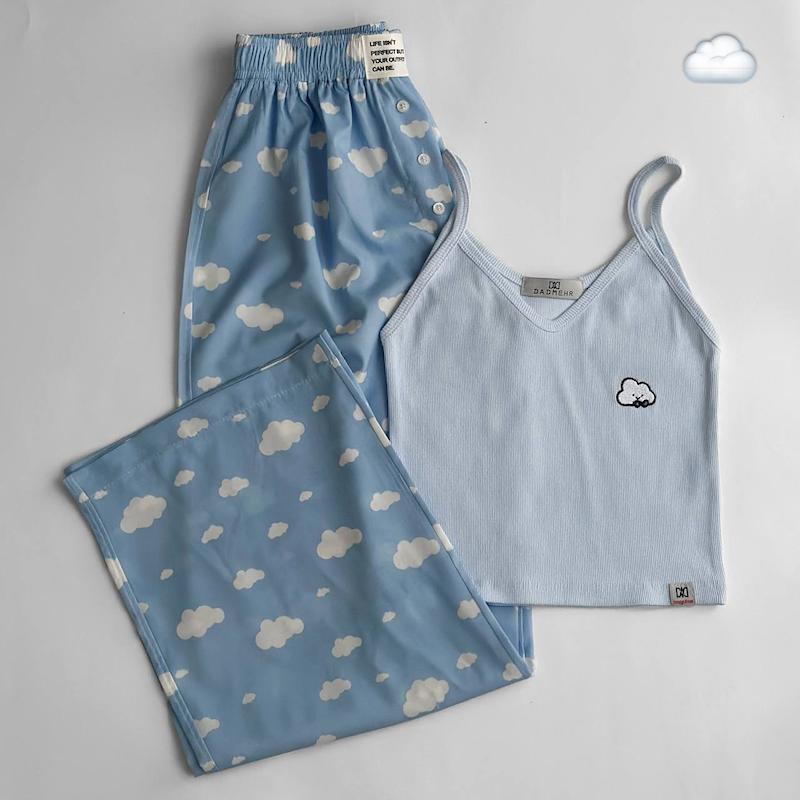 ست شلوار و کراپ