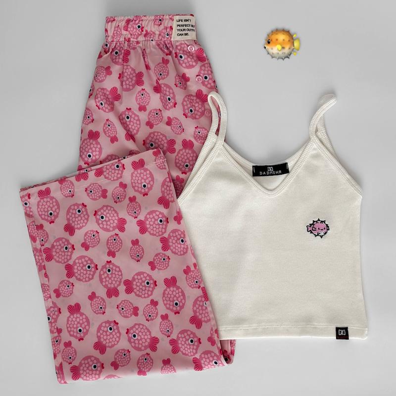 ست شلوار و کراپ