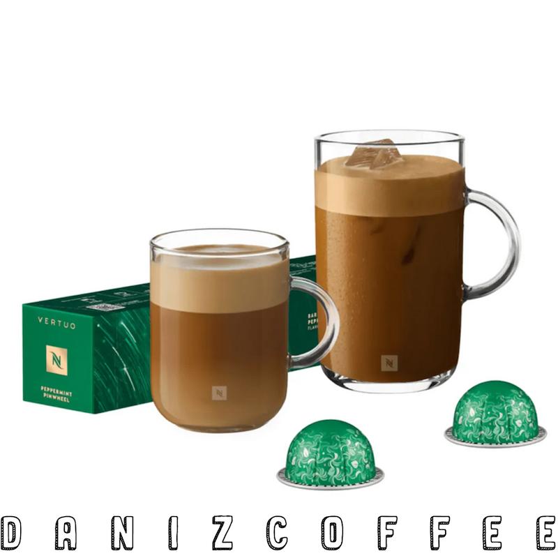 کپسول،قهوه،نسپرسو،ورتو،نعنا،فلفلی Nespresso Peppermint Pinwheel