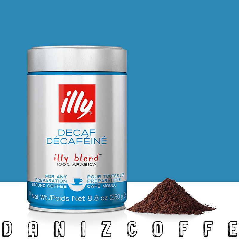 پودر اسپرسو ایلی دیکف 250 گرم - illy Classico Decaffeinated