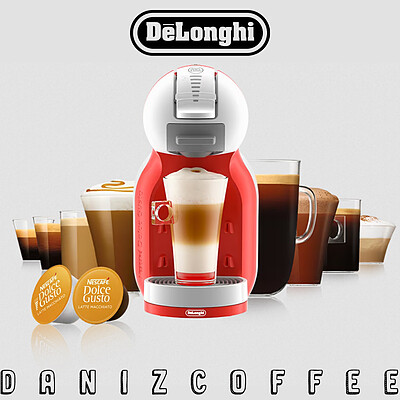 دولچه گوستو مینی می (قرمز) دلونگی - NESCAFÉ® Dolce Gusto® Mini Me Coffee Machine