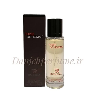 عطر ادکلن مردانه تق هرمس روونا (THREE DE HOMME ROVENA) 