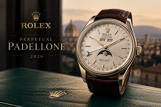 رولکس rolex perpetual padellone, معرفی شاهکار جدید رولکس برای سال 2026 