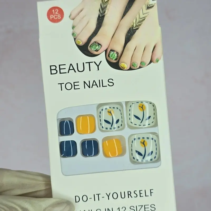 ست وارداتی پا گل زرد