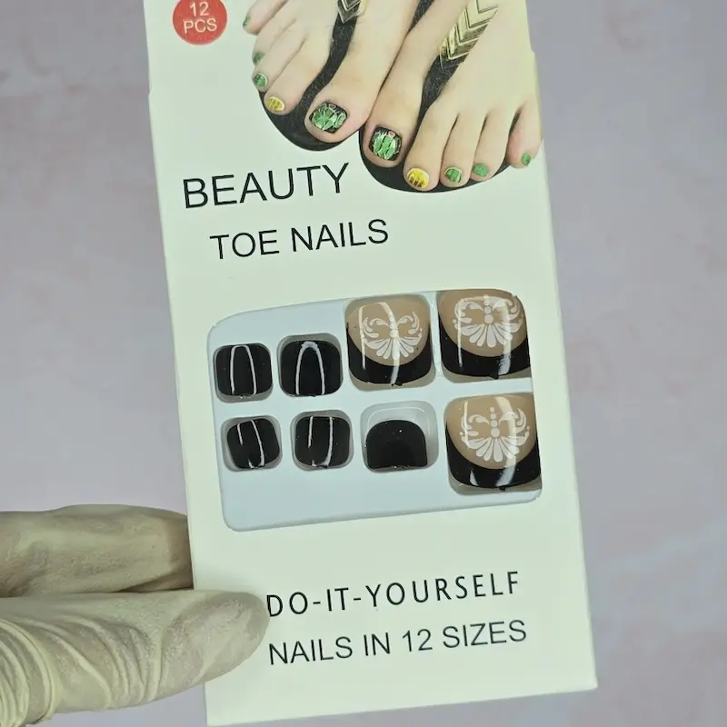 ست وارداتی پا فرنچ مشکی