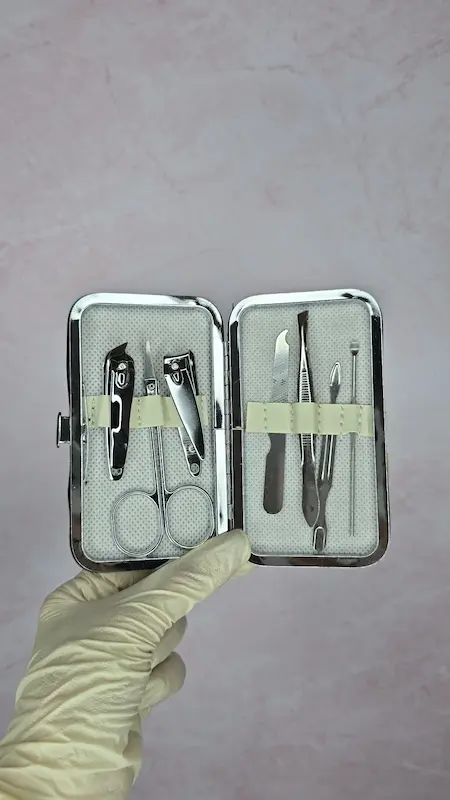 پک مانیکور 7 تکه فانتزی