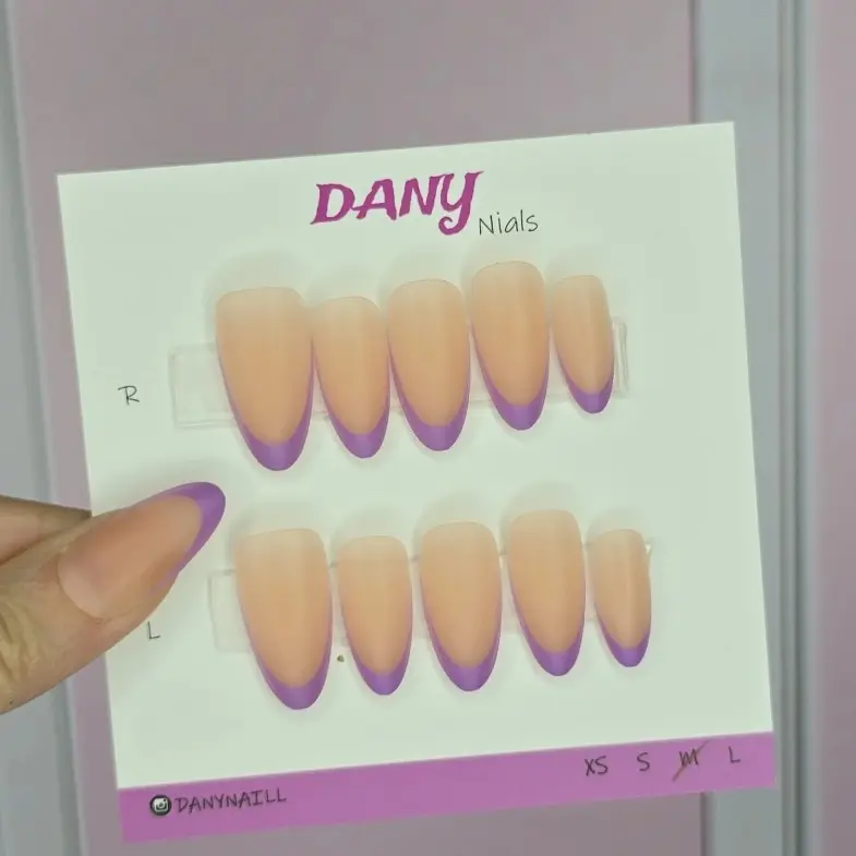 ست فرنچ بنفش