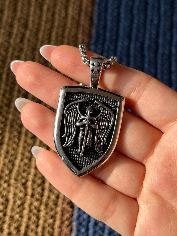 آویز سینت مایکل فرشته نگهبان