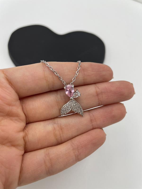 گردنبند دم وال سوارسکی