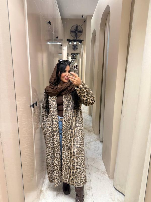 کت شیک پلنگی 