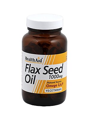 فلکسید اویل 1000 میلی گرم 60 عددی         Flax Seed Oil 1000 mg 60