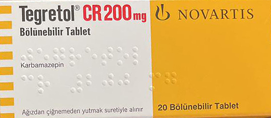 قرص آهسته رهش تگراتول 200میلی گرم TEGRETOL 200 MG Tablet 