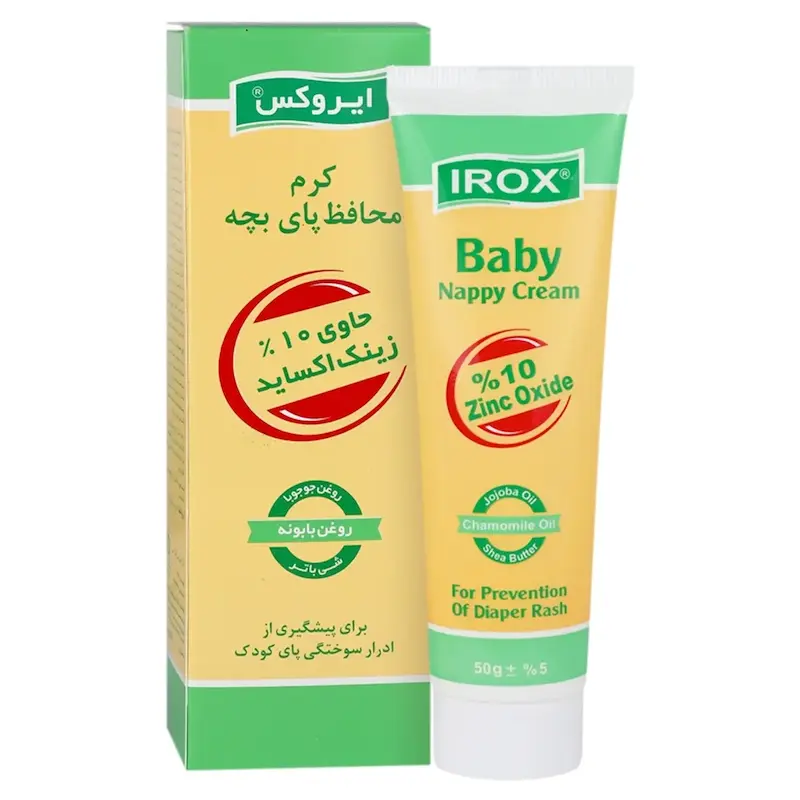 کرم محافظ پای بچه ایروکس