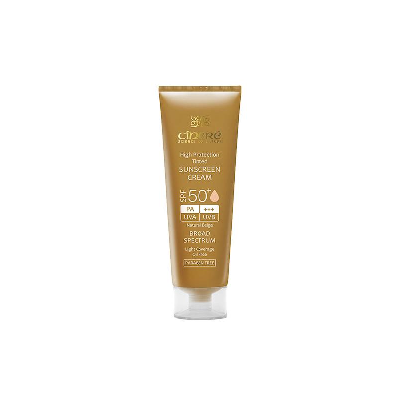 کرم ضد آفتاب رنگی SPF50 پلاس (بژ طبیعی) سینره