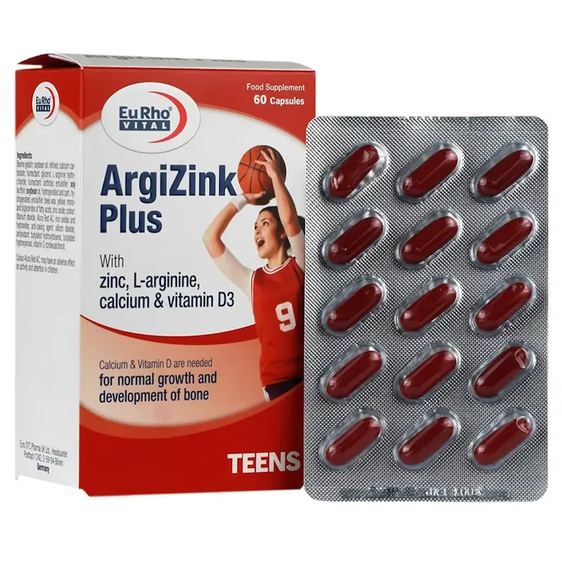 کپسول آرژی زینک پلاس یوروویتال