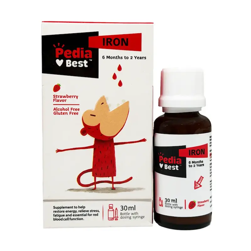 قطره خوراکی آهن پدیابست 