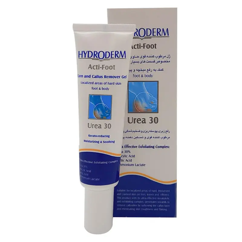 ژل مرطوب کننده قوی هیدرودرم (حاوی اوره 30%)