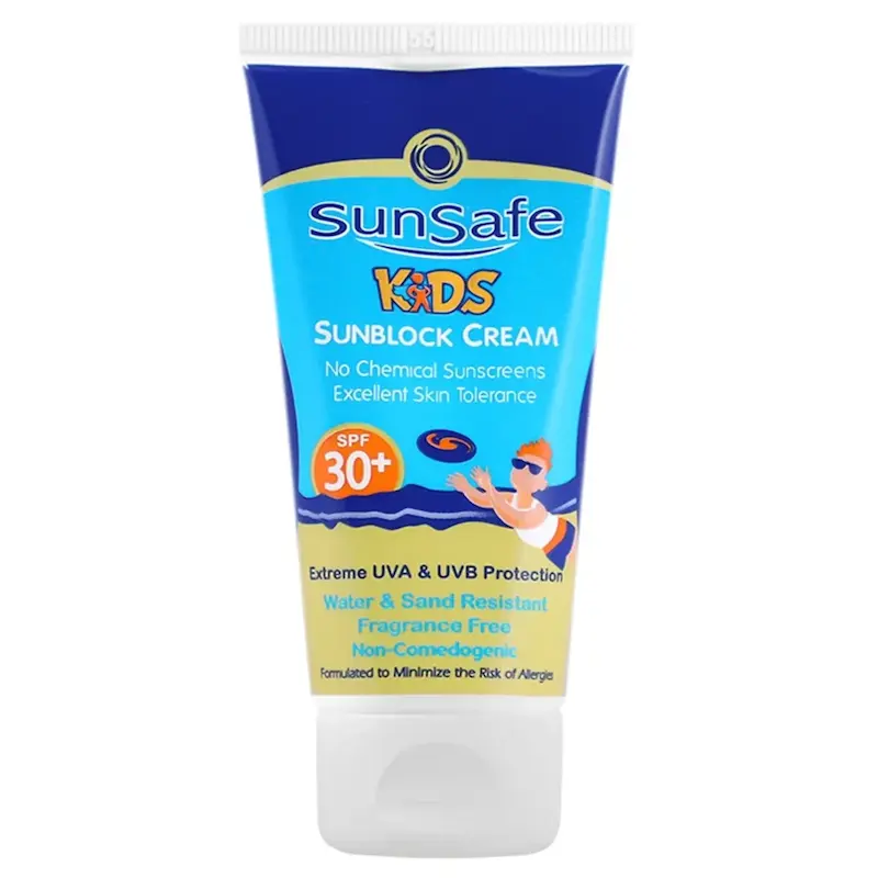 کرم ضدآفتاب کودک SPF 30 سان سیف