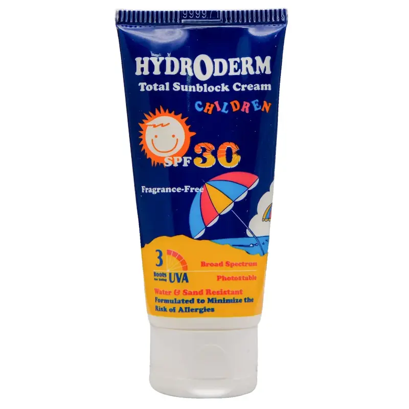 کرم ضدآفتاب کودکان 30 SPF هیدرودرم