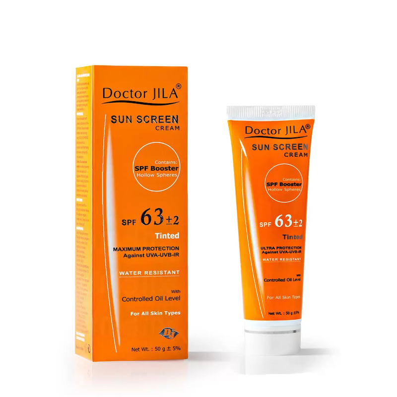 دکتر ژیلا کرم ضد آفتاب SPF63 با چربی کنترل شده 