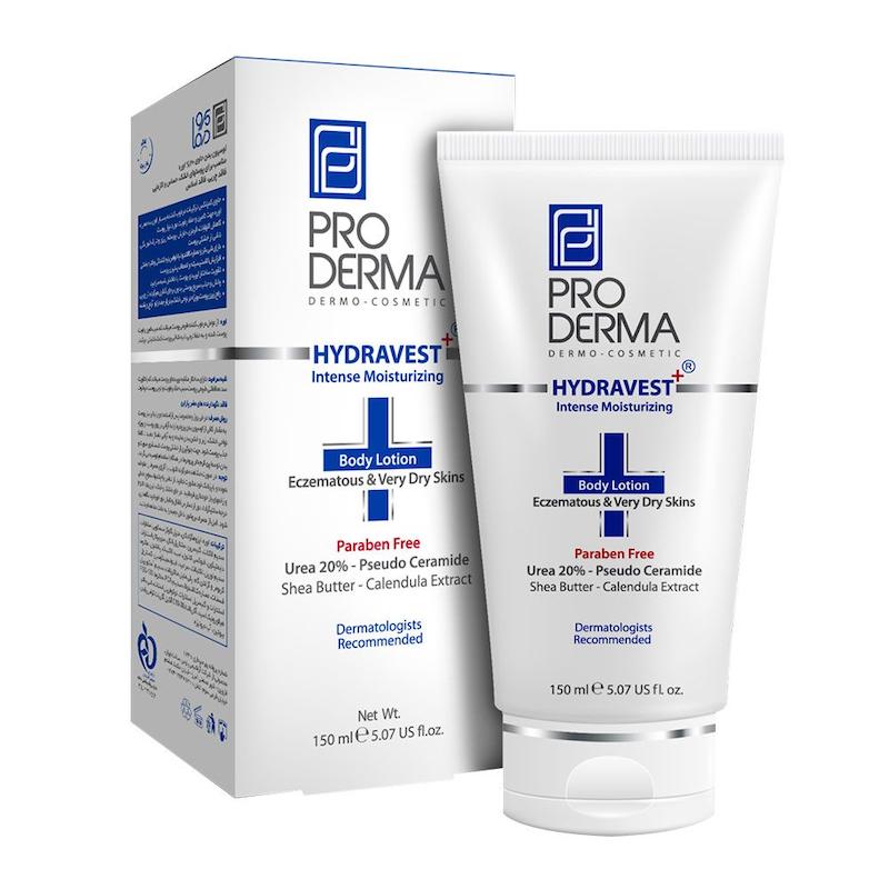 پرودرما لوسیون بدن مخصوص پوست های خیلی خشک و اگزمایی حاوی اوره 20 % 