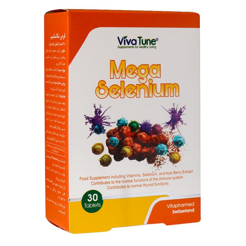 مگا سلنیوم ویواتیون قرص،سلنیوم،ویواتیون،Mega selenium,vivatune mega selenium