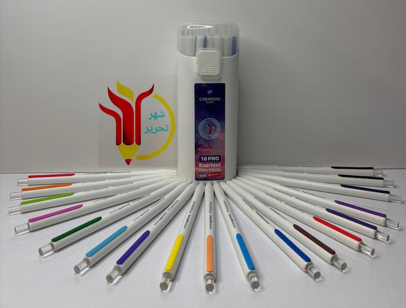 مداد رنگی اتودی اورجینال سی کلاس (اورلست)۱۸ رنگ طرح جدید 