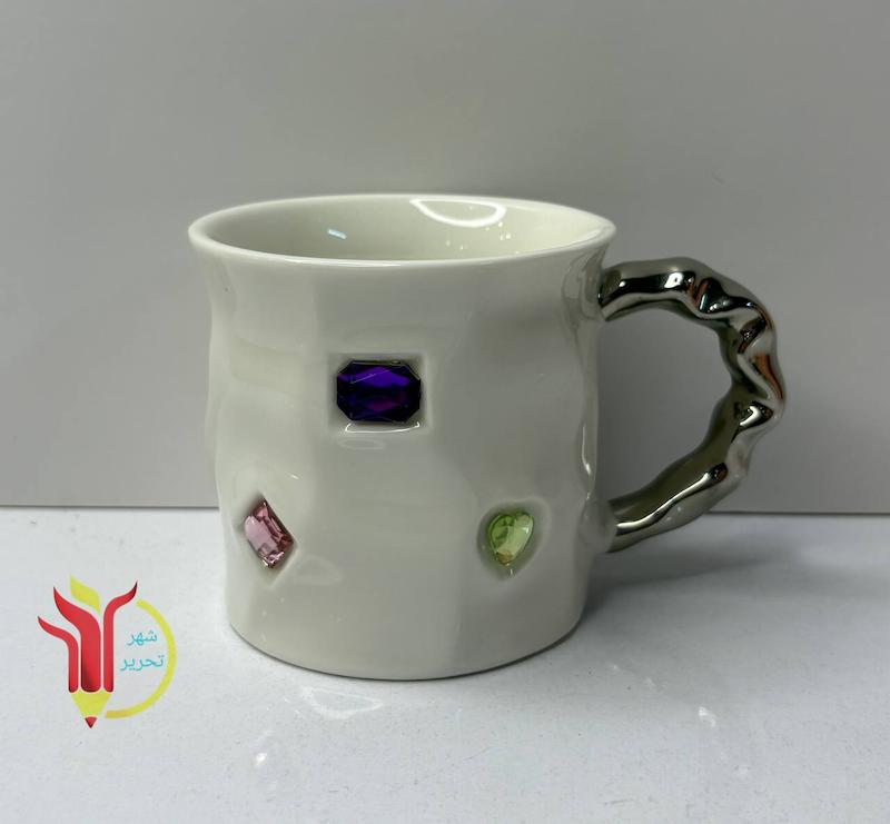 ماگ نگین دار